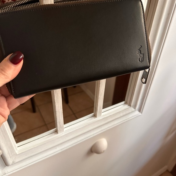 New 🎄Polo Ralph Lauren brown  Wallet - Picture 2 of 8